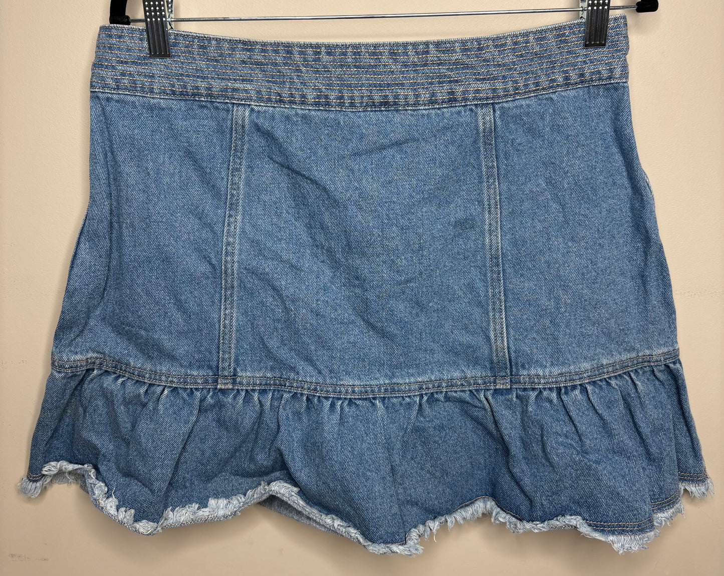 Sportsgirl' Denim Peplum Skirt