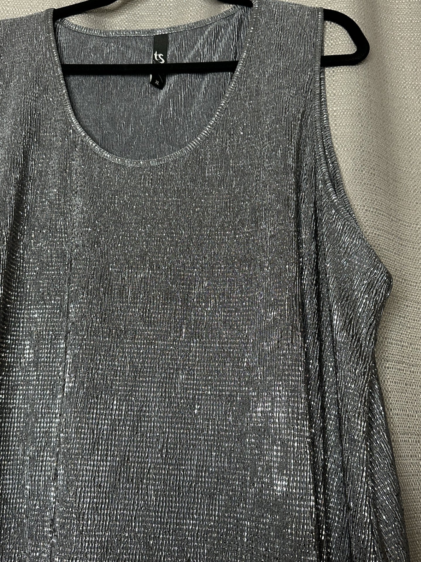 *NEW 'Taking Shape' Silver Layered Tank