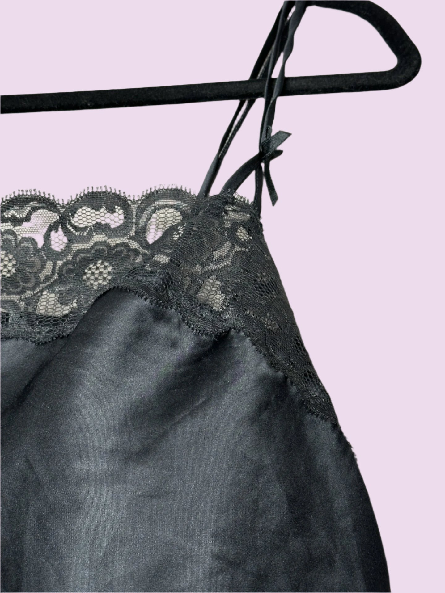 'Sussan' Black Lace Cami