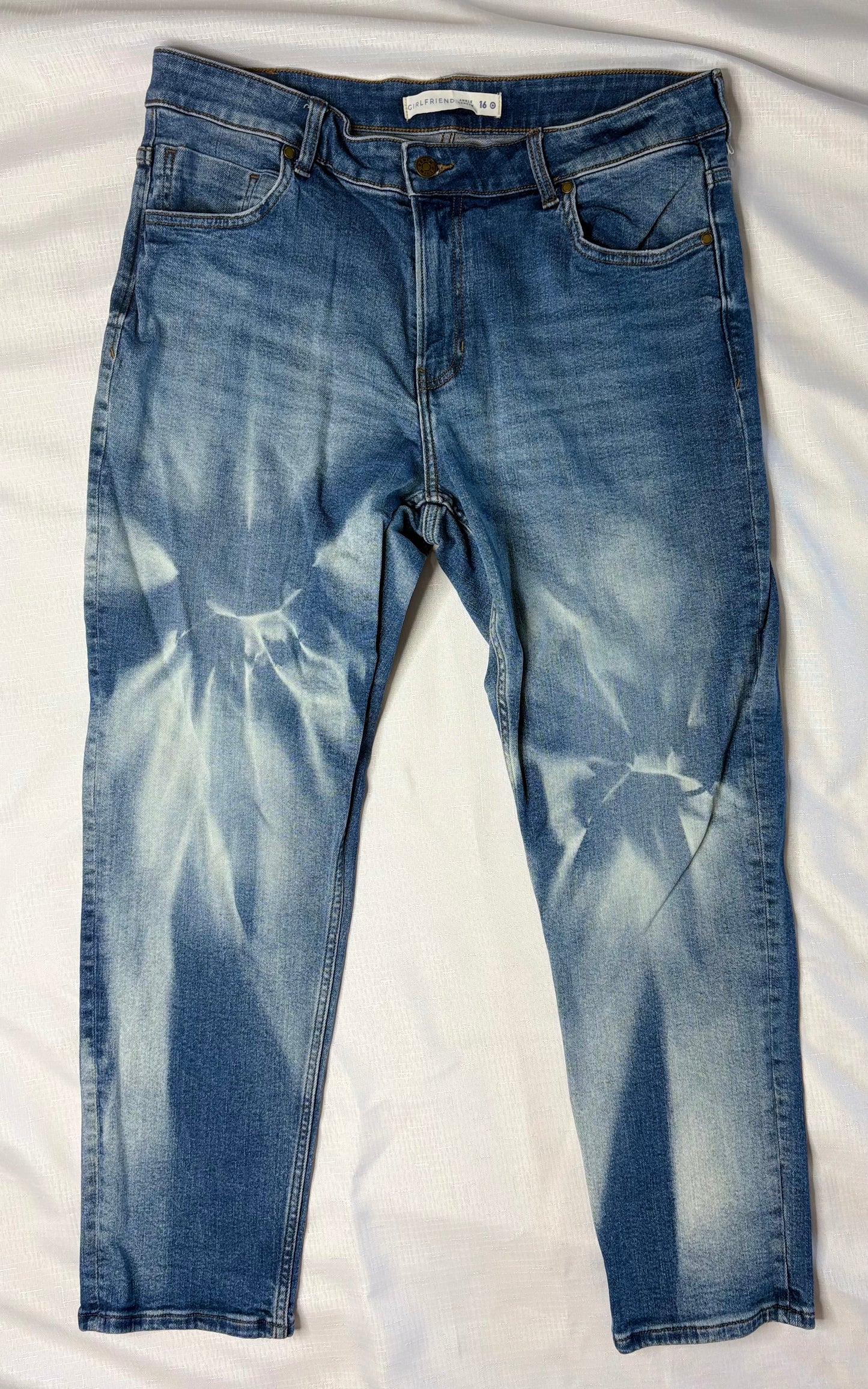 Target Upcycled Girlfriend sz 16 Jeans