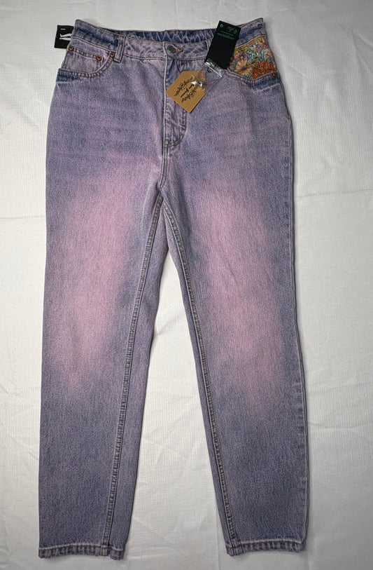 *NEW 'Cheap Monday' Donna Pink Wash Denim Jean