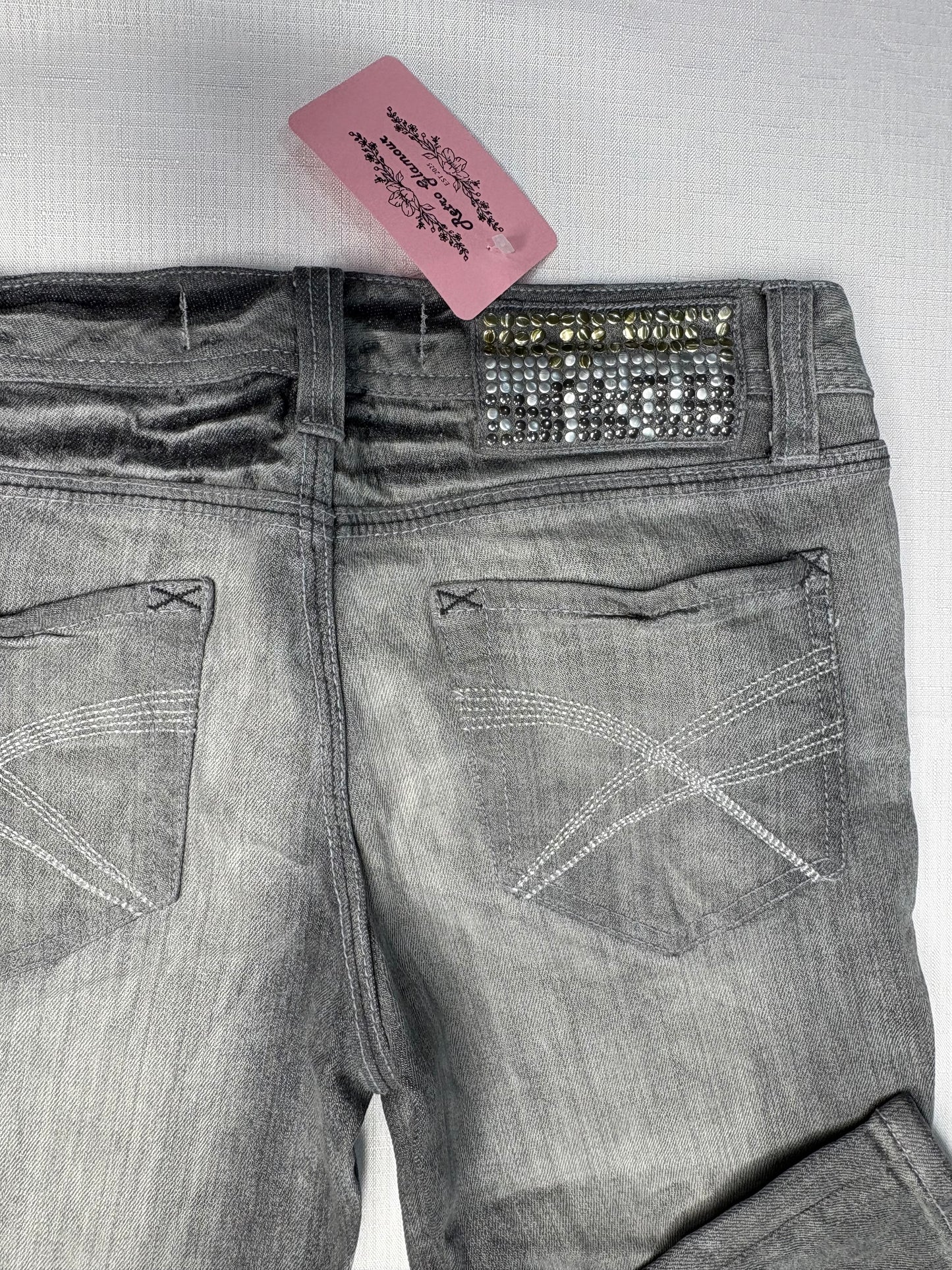 'Jay Jays' Black Stonewash Denim Jeans