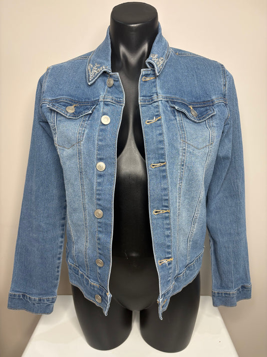 'Rockmans' Upcycled Autographed “Marcia Hines” Denim Jacket
