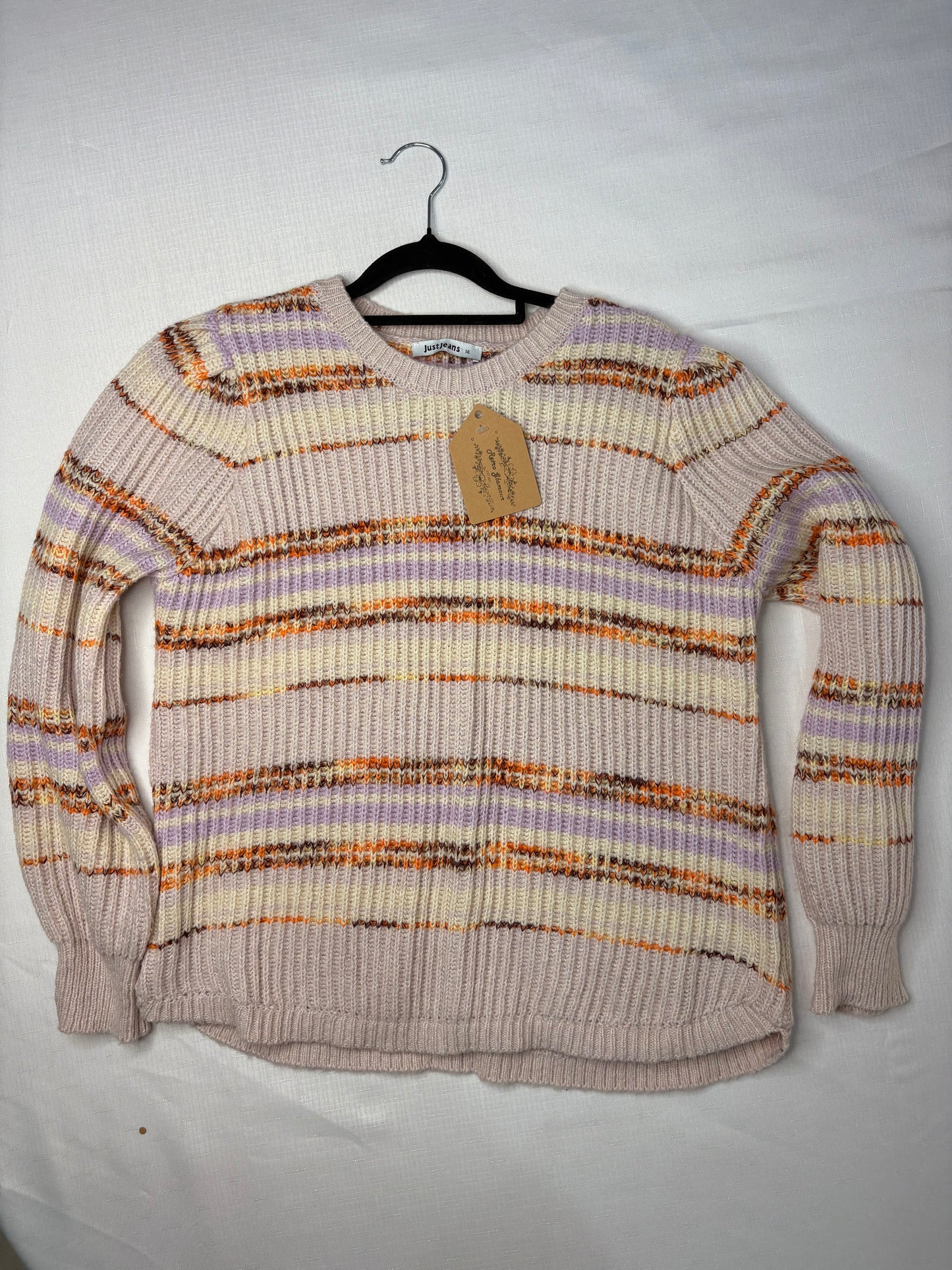 'Just Jeans' Stripe Knit Jumper