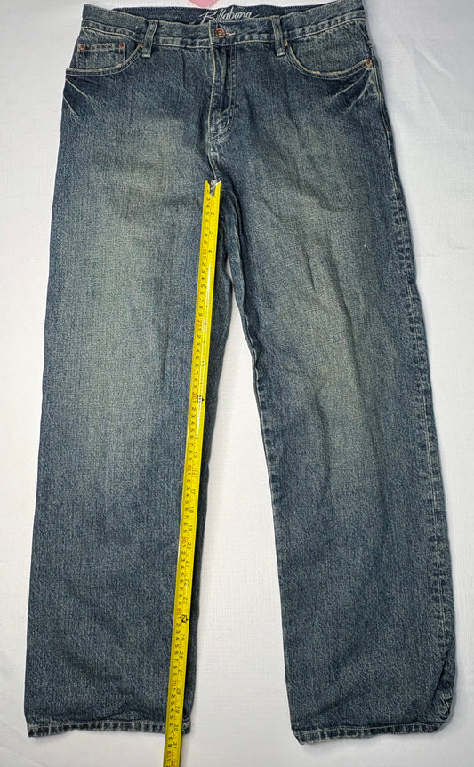 'Billabong' Wide Leg Denim Jeans