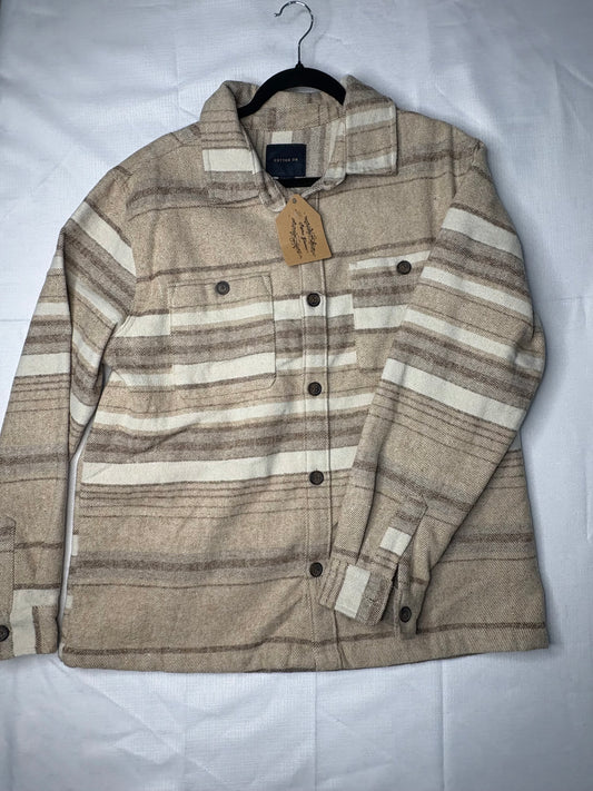 'Cotton On' Striped Plaid Jacket