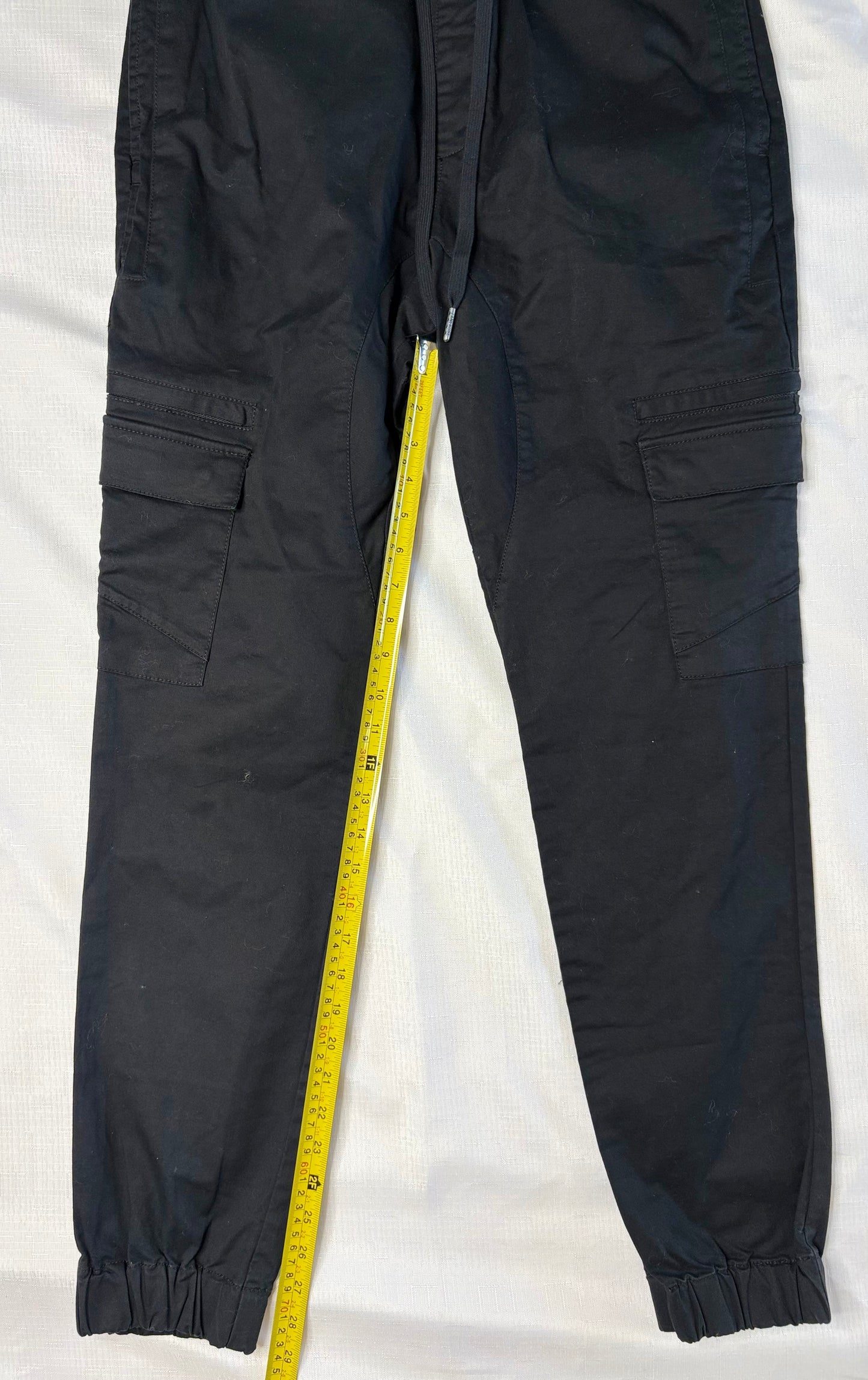 NEW 'Zanerobe' Black Cargo Jogger Pant