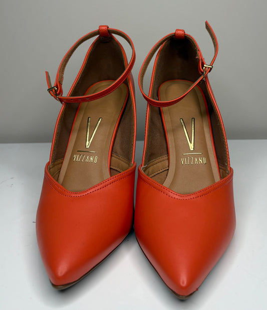 'Vizzano' Tangerine Heels