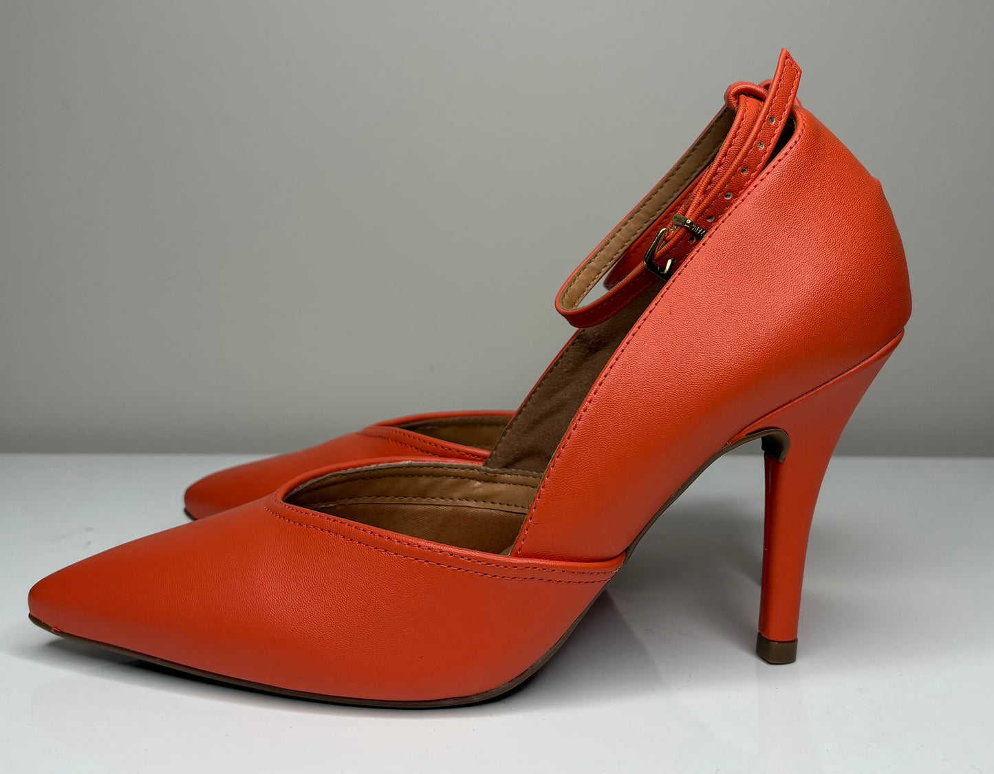 'Vizzano' Tangerine Heels