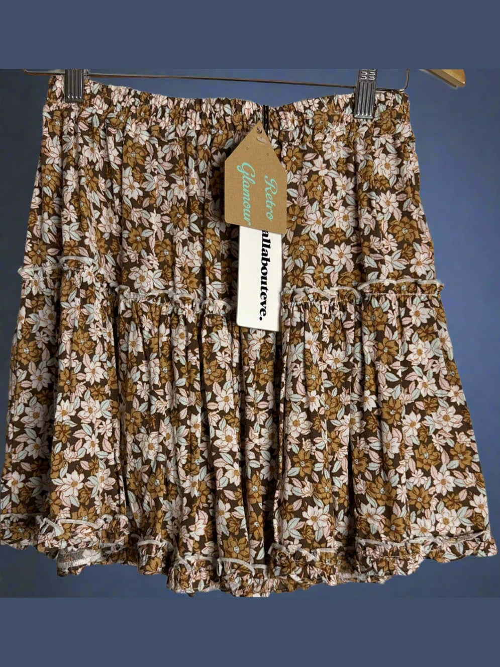 'All About Eve' Willa Floral Mini Skirt