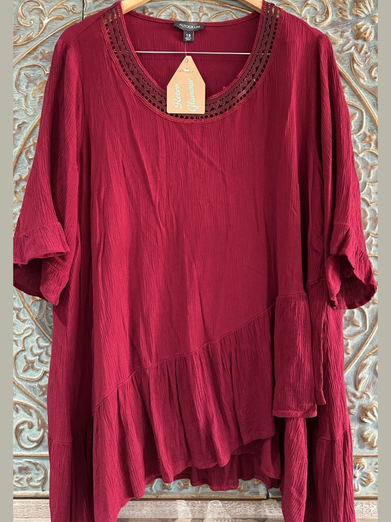 'Autograph' Ruby Blouse