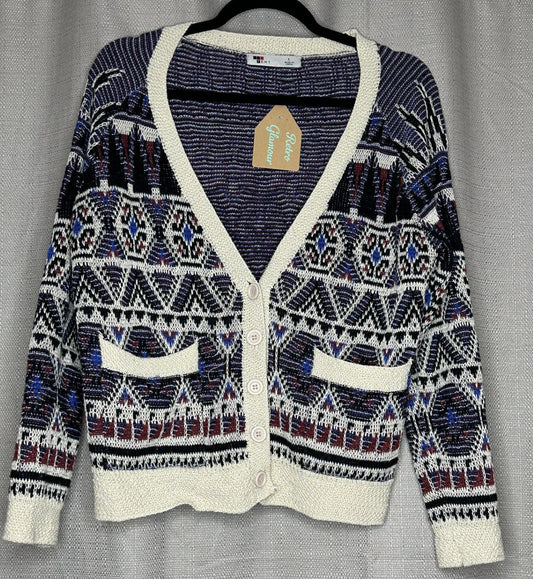 Patterned cardigan 