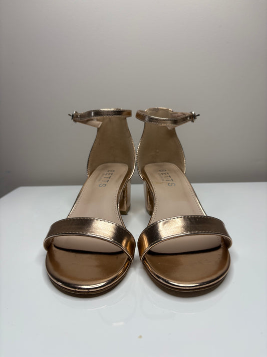 Betts Rose Gold Small Heel