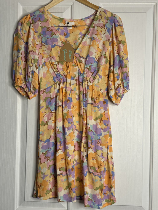 'Billabong' Multi-coloured Floral Dress