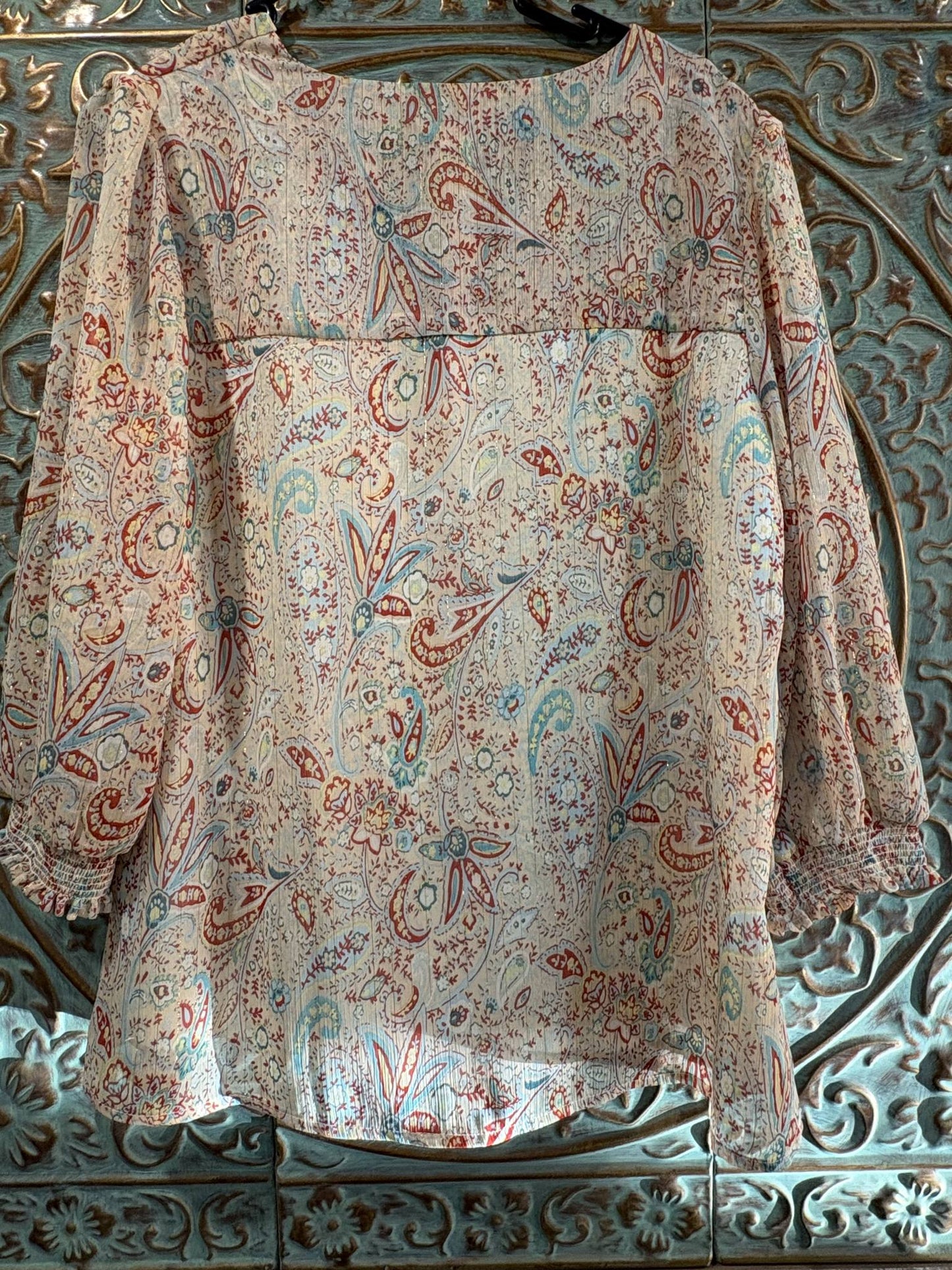 'Rockmans' Paisley Blouse