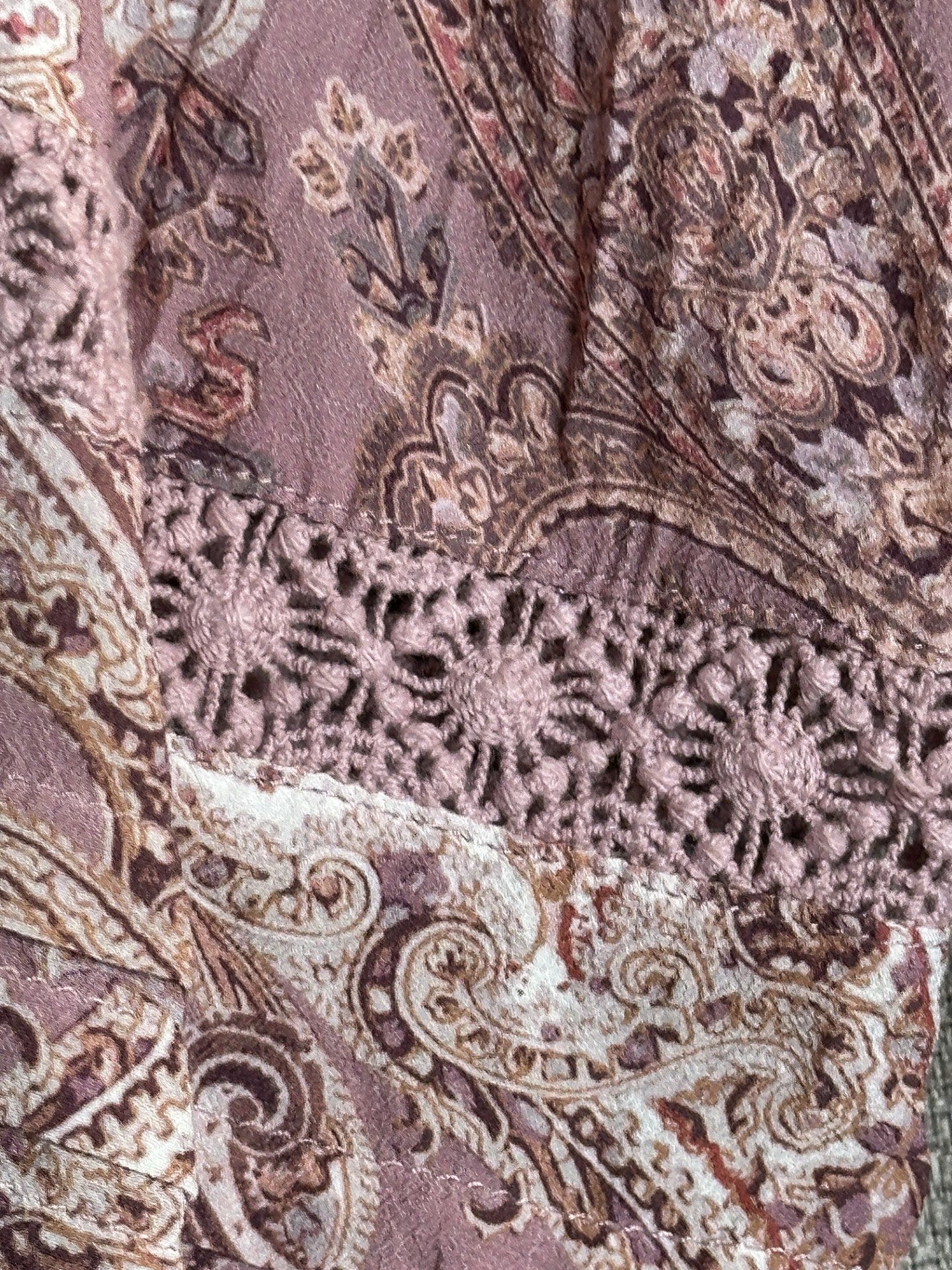 'Just Jeans' Pink Paisley Blouse