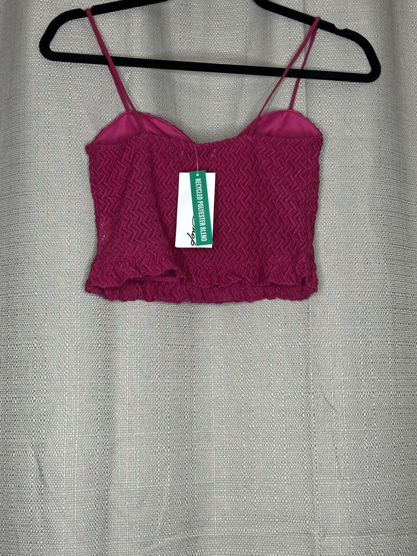 *NEW 'Miss Shop' Magenta Bralette