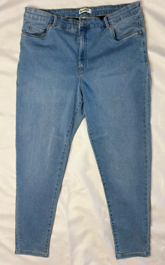 Breakers Light Denim Stretch  Sz 20 Jeans