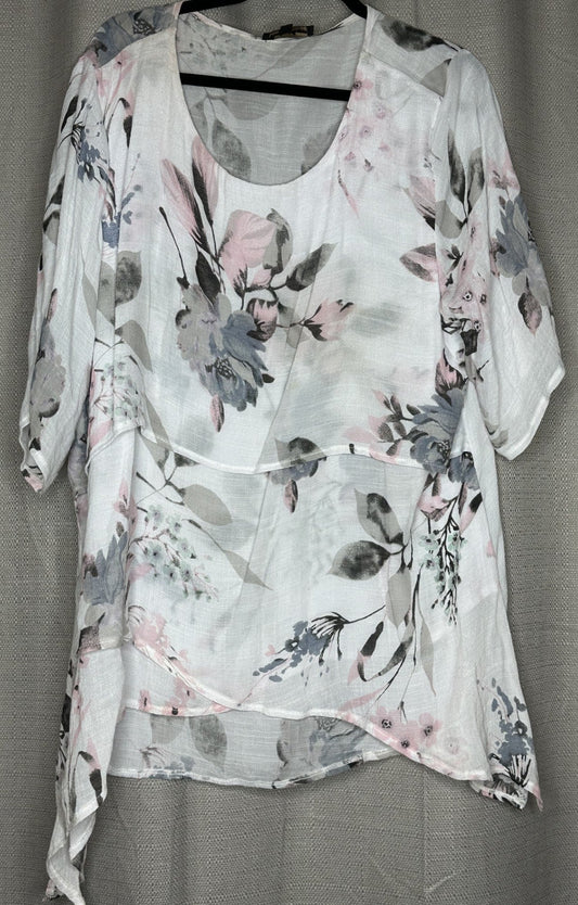 Floral patterned shirt 