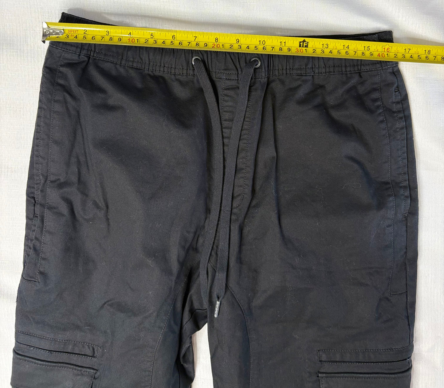 NEW 'Zanerobe' Black Cargo Jogger Pant