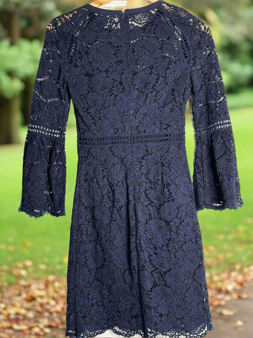 'Witchery' Navy Lace Dress