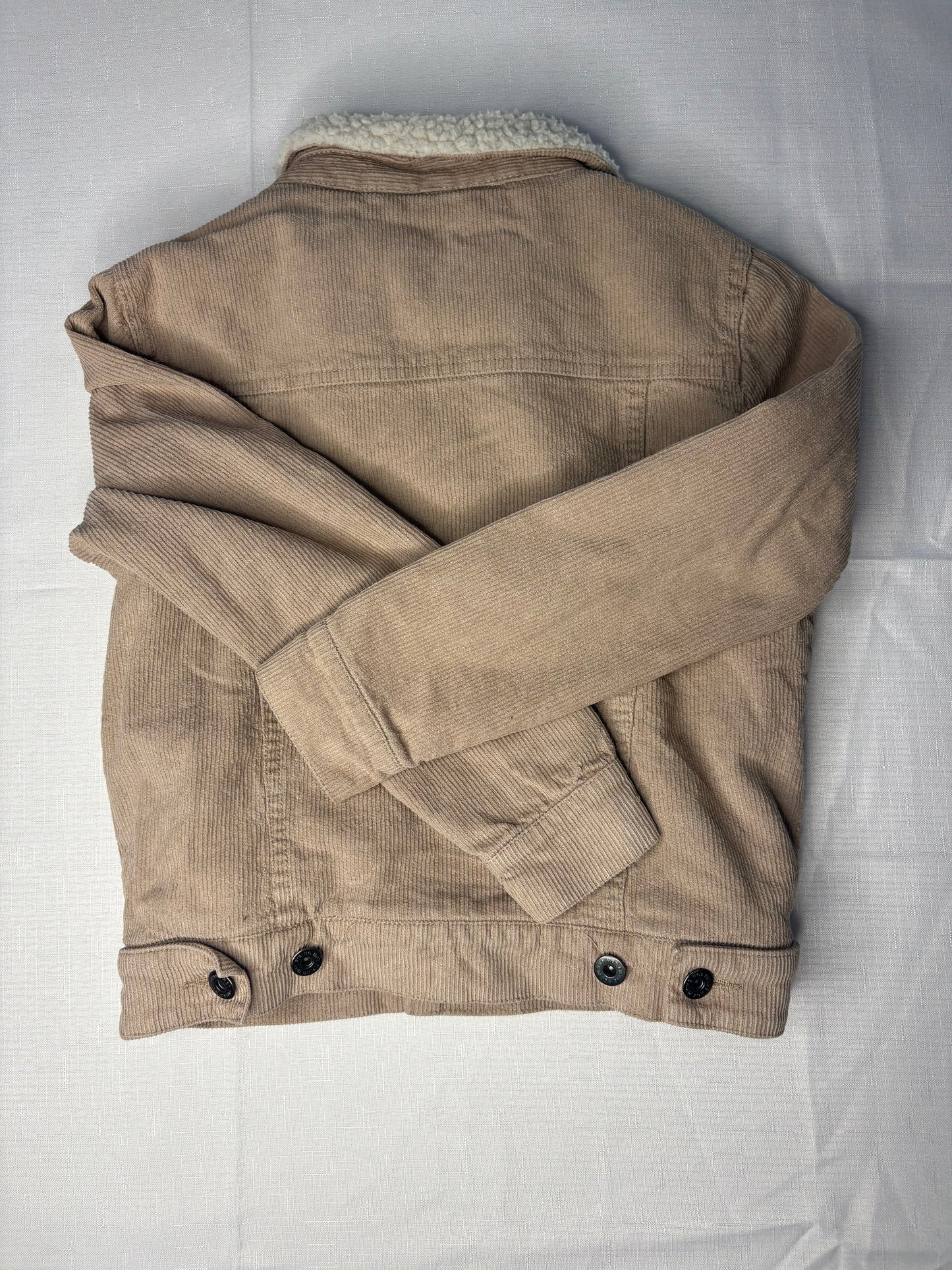 'Piping Hot' Corduroy Brown Jacket