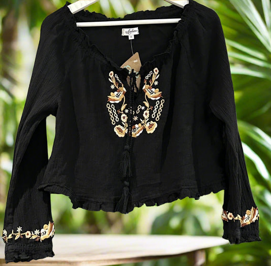 Floral Embroidered 'Arnhem' Blouse