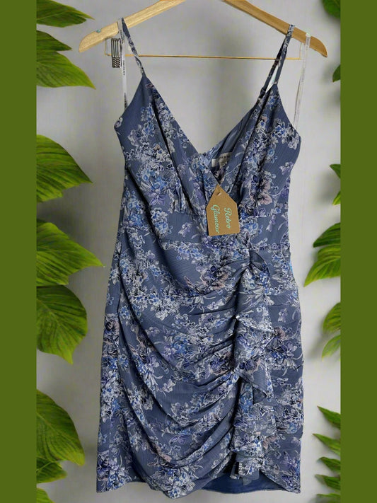  'Forever New' Blue Floral Dress