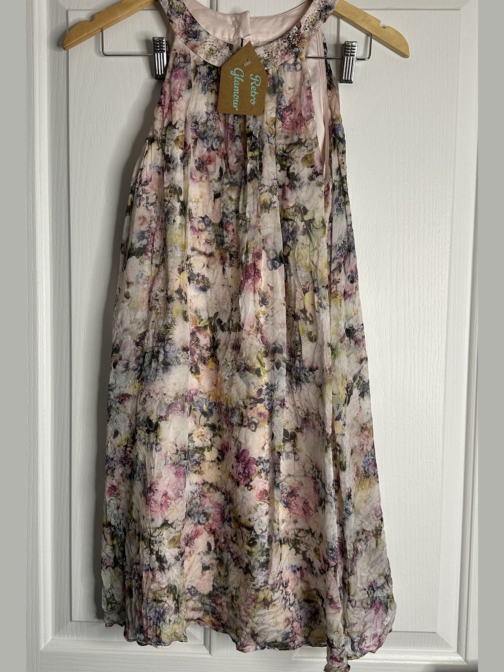 'Forever New' Purple Floral Blouse