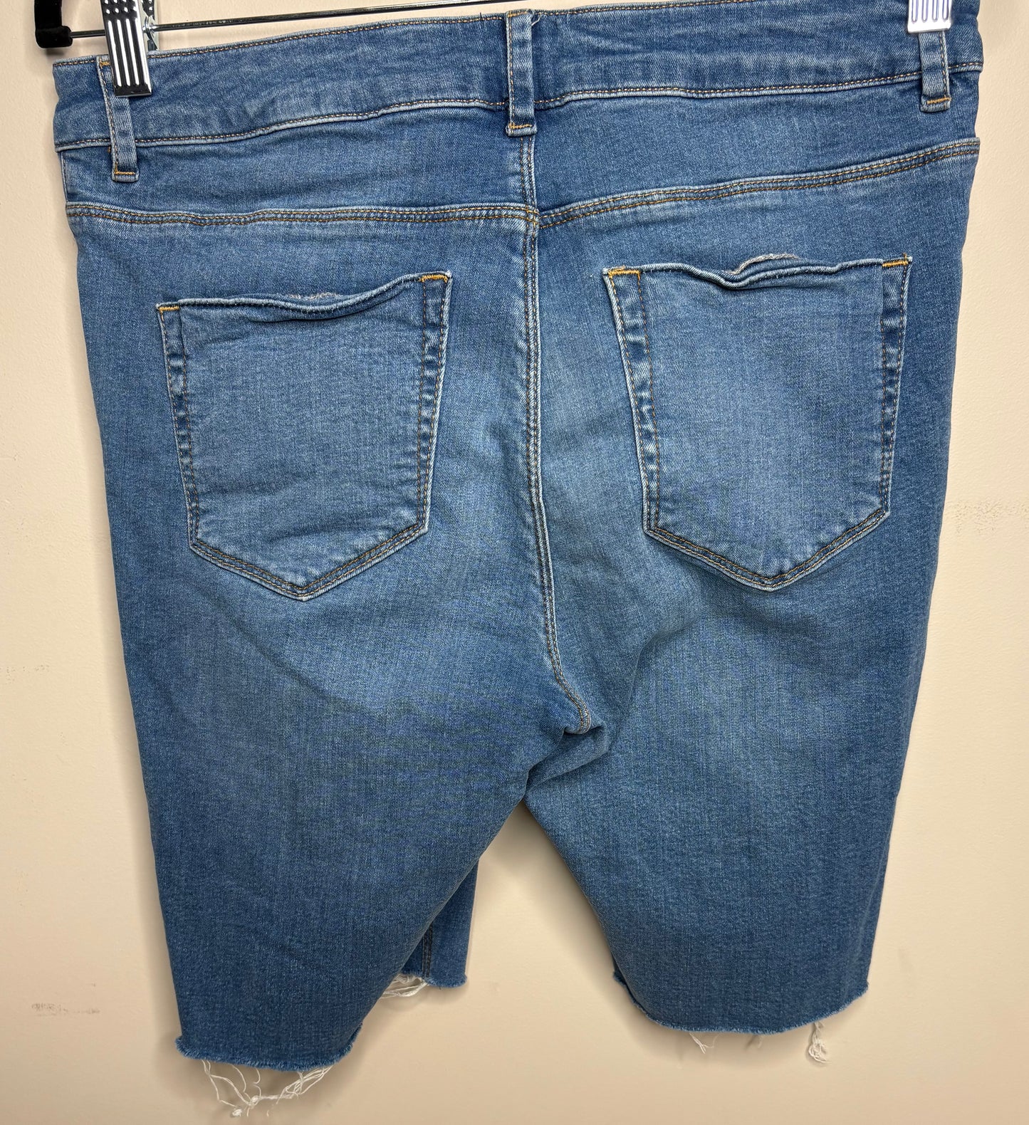 'ASOS' Frayed Denim Shorts