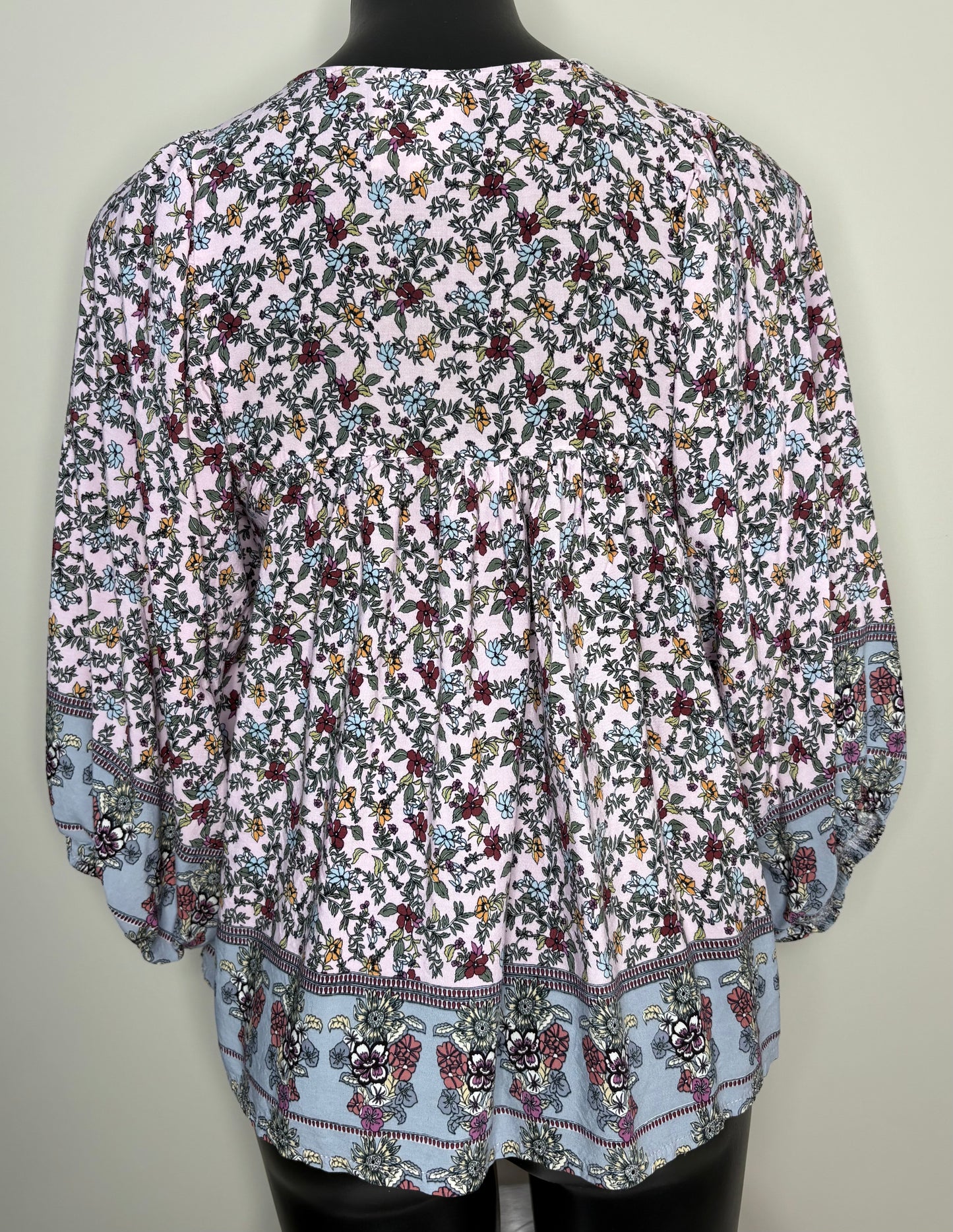 'JAASE' Purple Floral Top