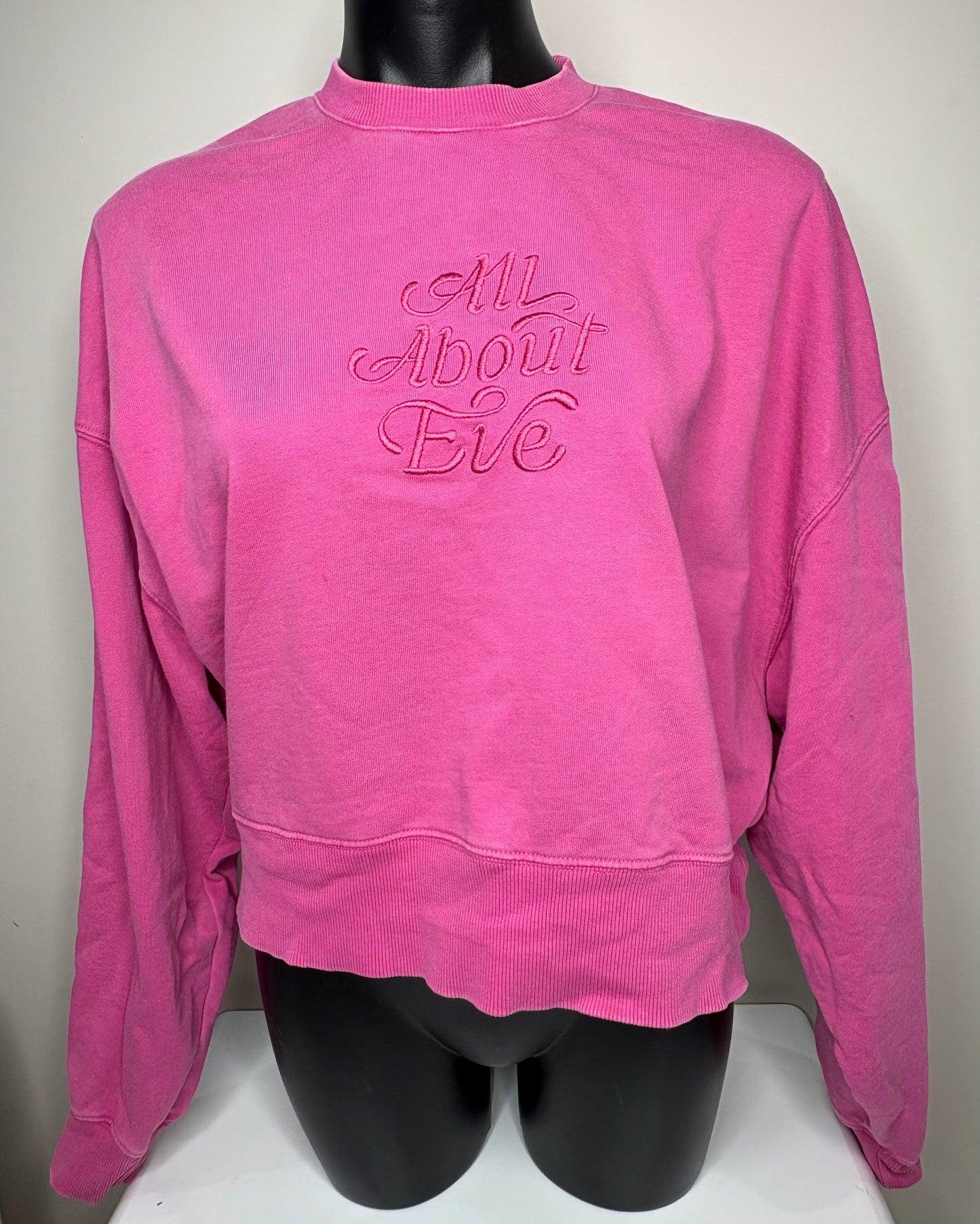 'All About Eve' Hot Pink Crew