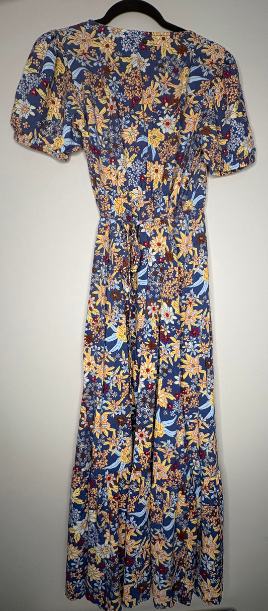 'Roxy' Wrap Around Floral Dress