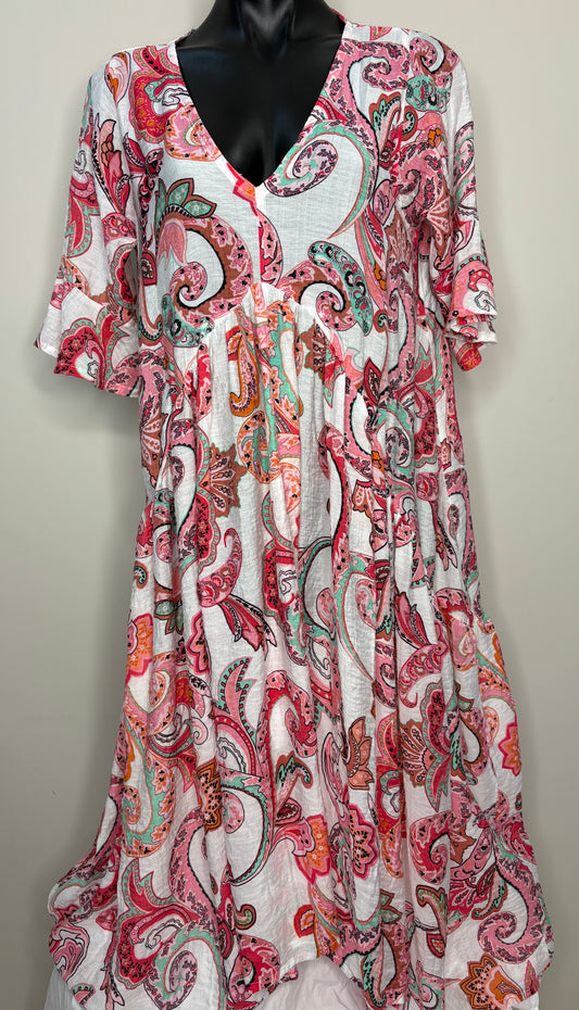 Moca & Vanilla Maxi Dress