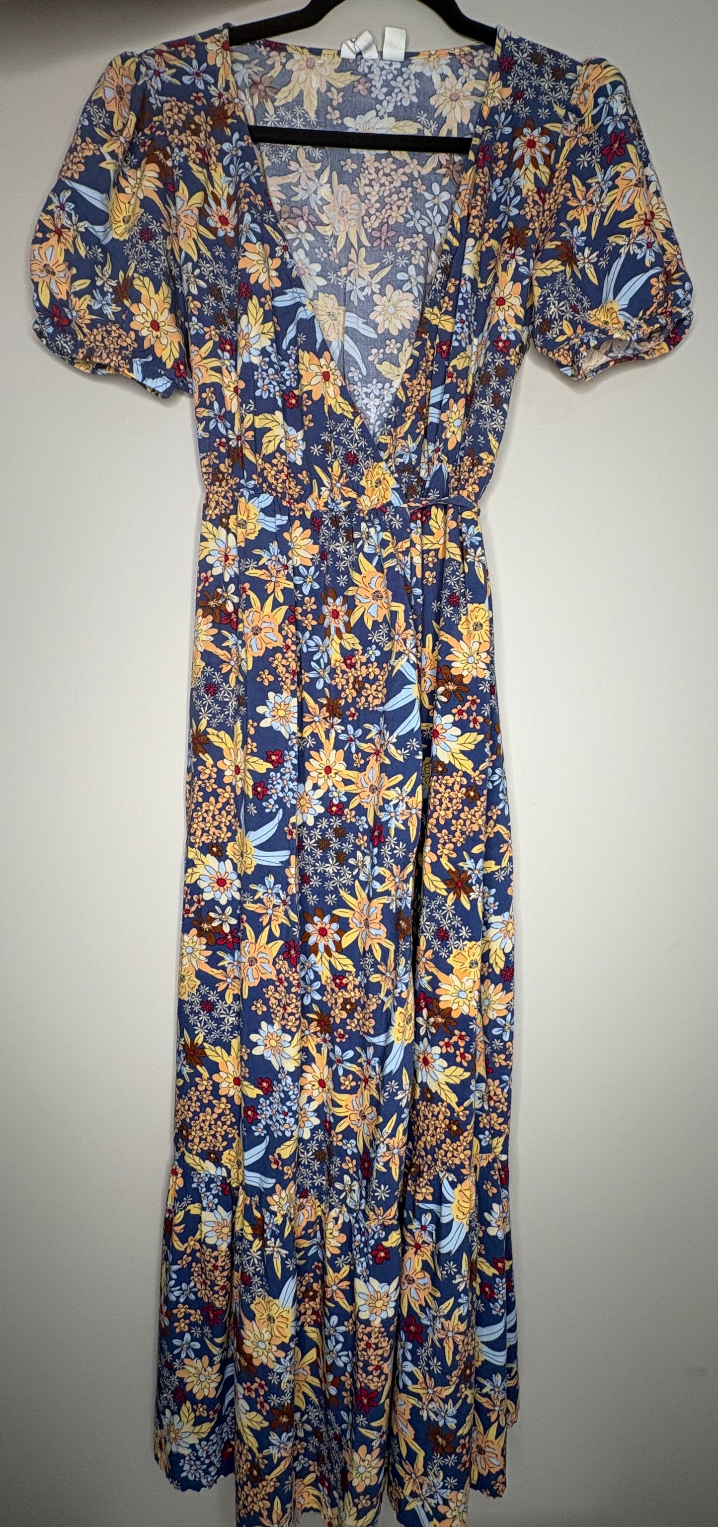 'Roxy' Wrap Around Floral Dress