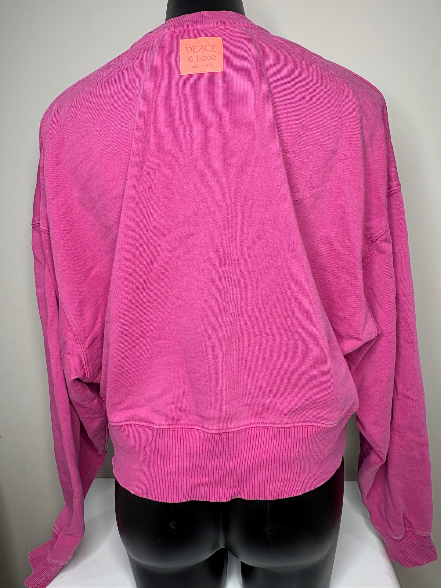 'All About Eve' Hot Pink Crew