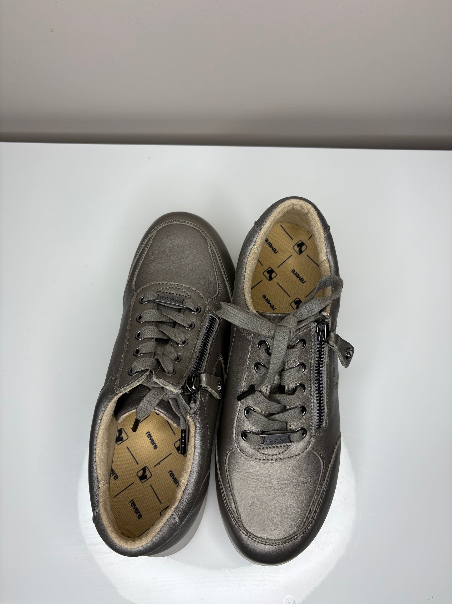 *NEW 'Revere' Boston Gunmetal Sneakers