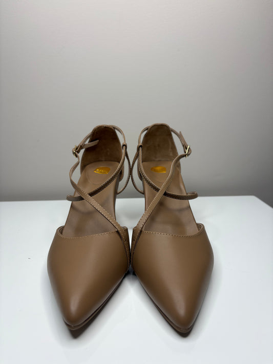 *NEW 'Bared' Nude Mid Heels