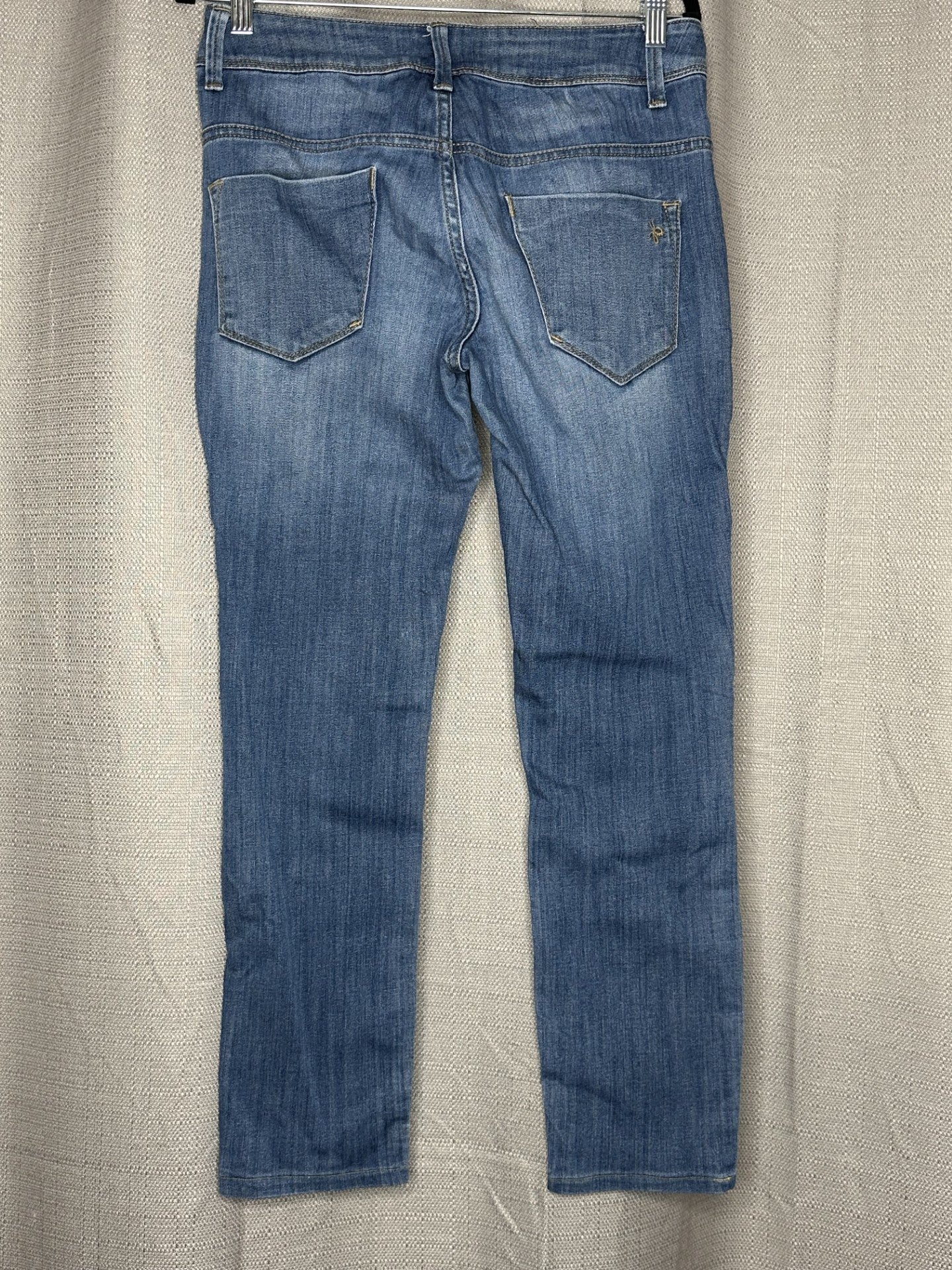 Straight Leg Denim Jeans
