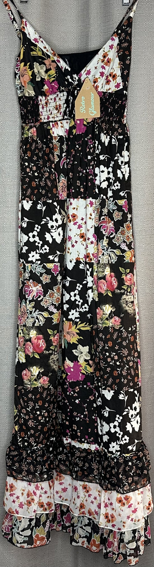 'Jeanswest' Floral Patchwork Maxi Dress