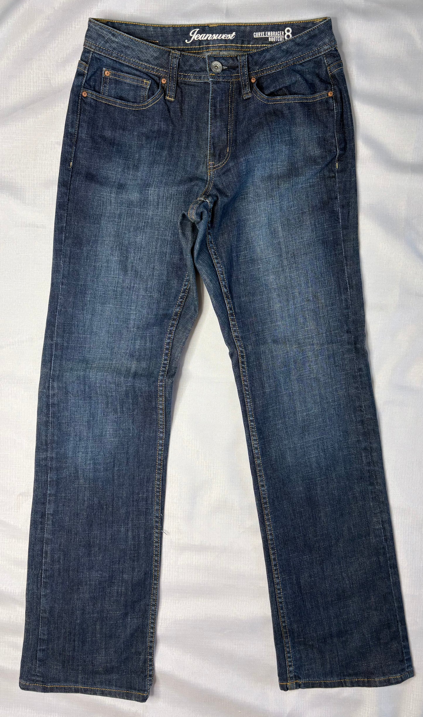 Jeanswest sz 8 Curve Embracer Bootcut Jeans