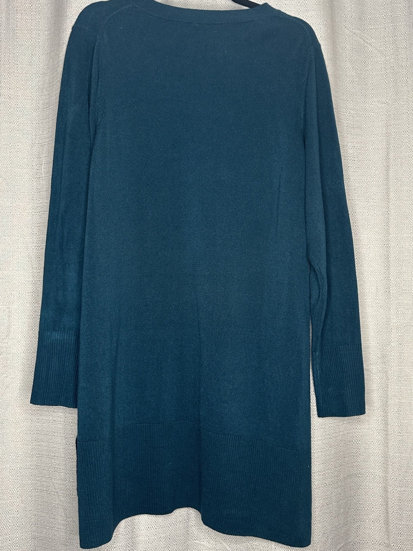 'Bella Curve' Longline Emerald Green Jumper