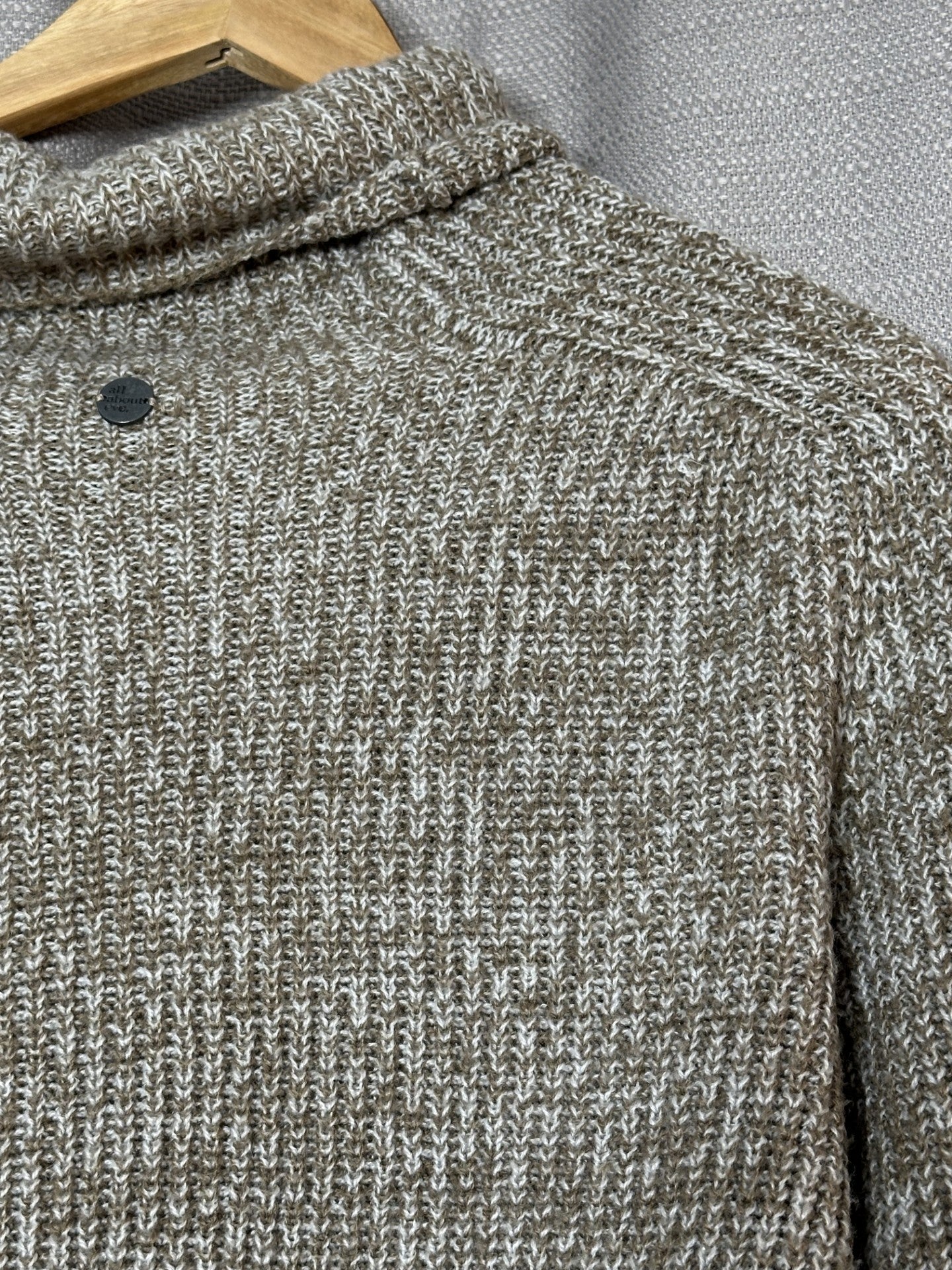 'All About Eve' Knitted Turtleneck Jumper