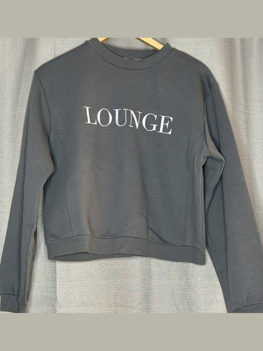 'Lounge' Grey Sweatshirt