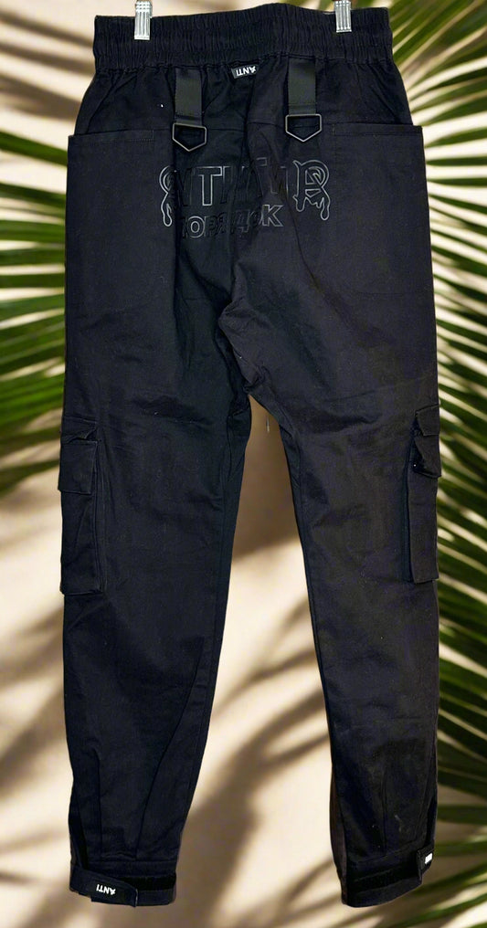 'Culture Kings' Black Cargo Pants