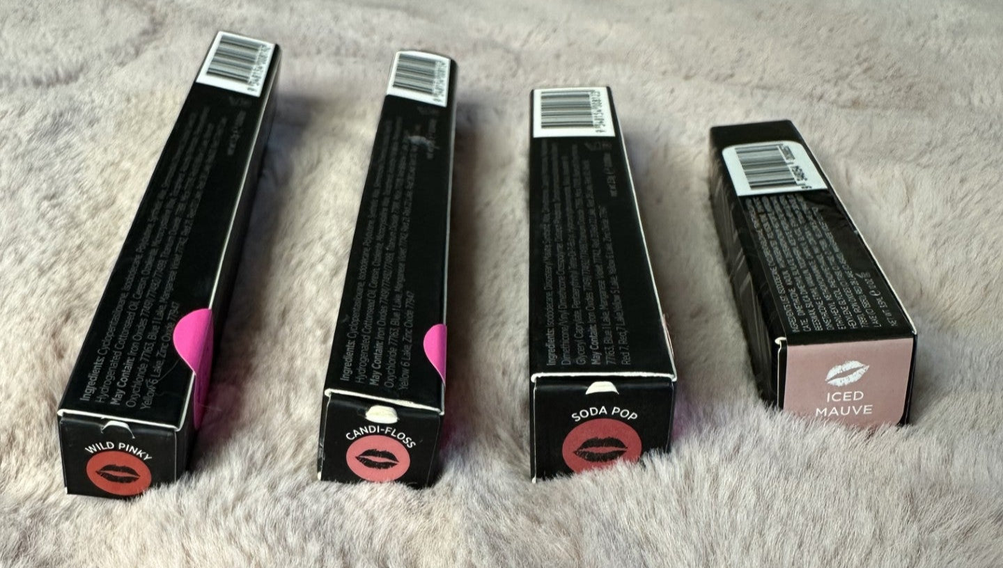 Modelrock assorted lipsticks