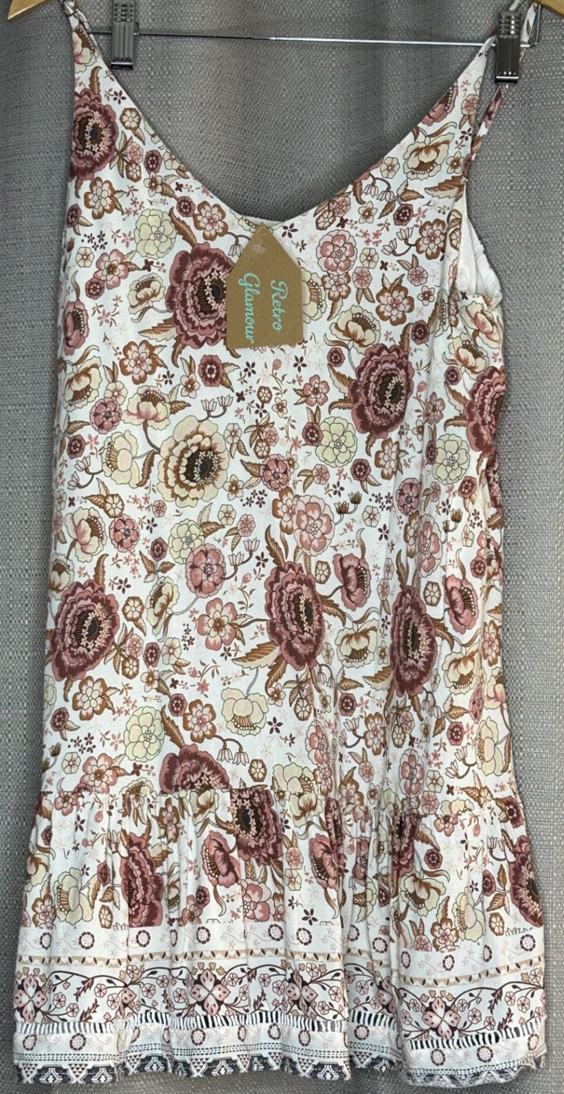 'Morning' Mist' Floral Swing Dress