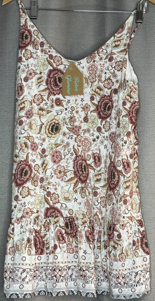 'Morning' Mist' Floral Swing Dress
