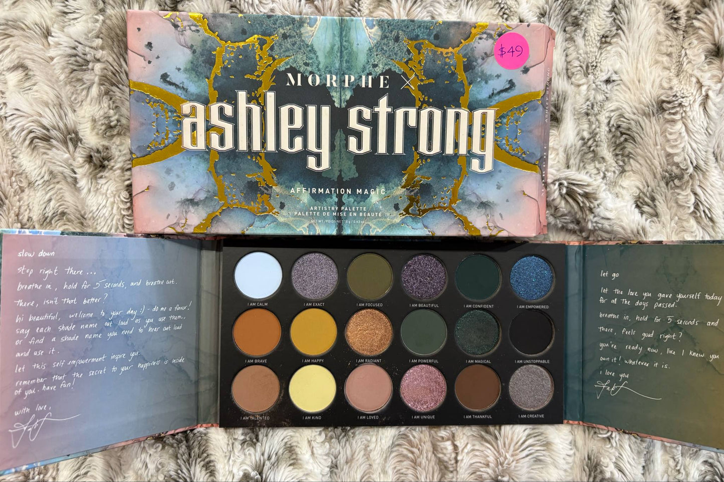  ‘Morphe' Ashley Strong Eyeshadow Palette