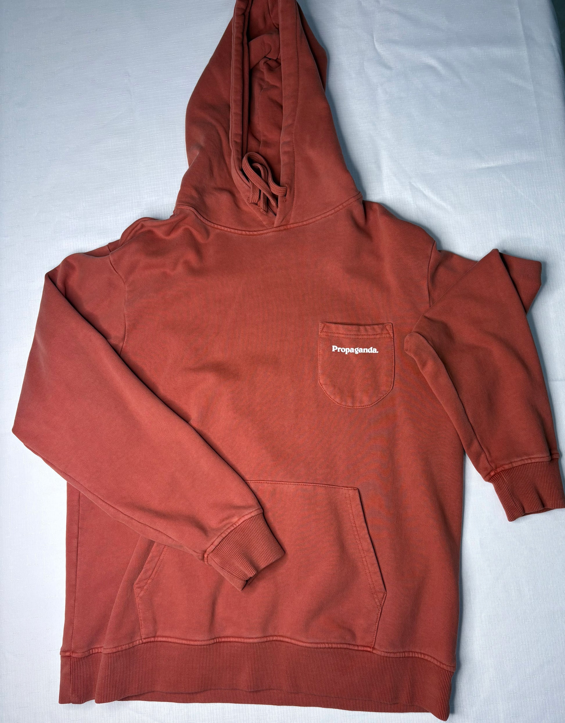 Propaganda Pullover Brick Colour Sz Large